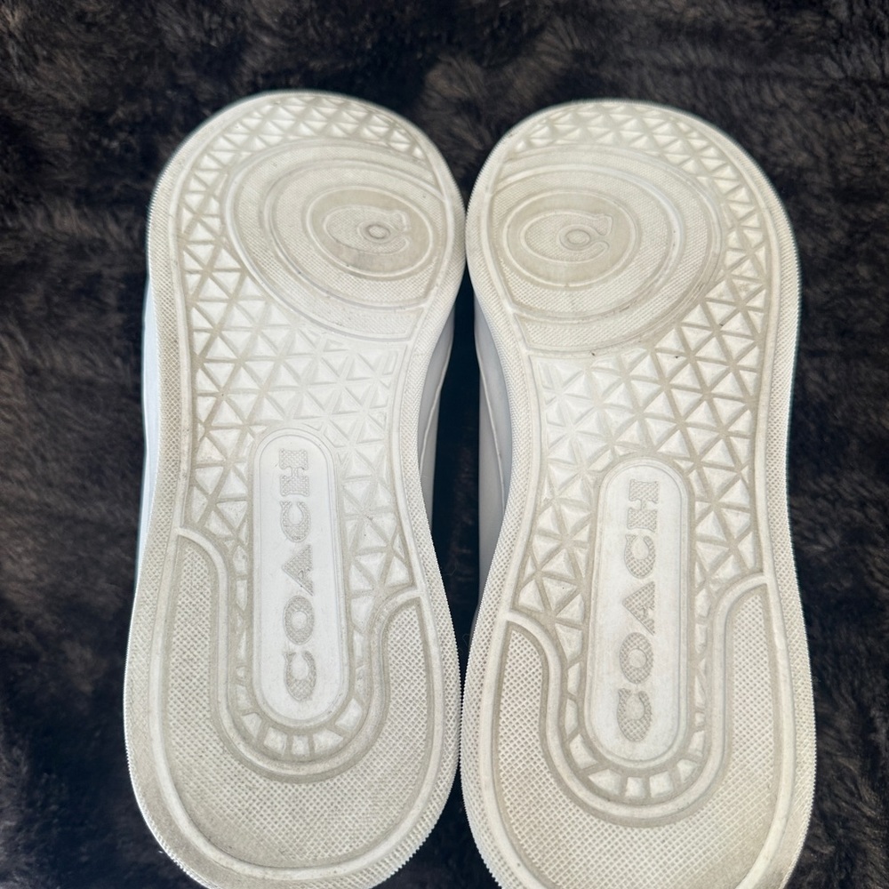 Coach White Mesh Sneakers - Picture 9 of 12